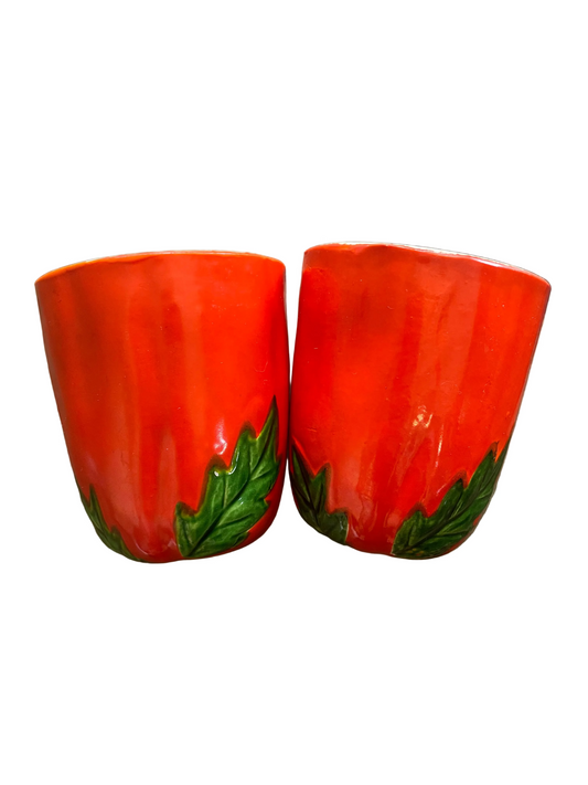 Ceramic Tomato Cups