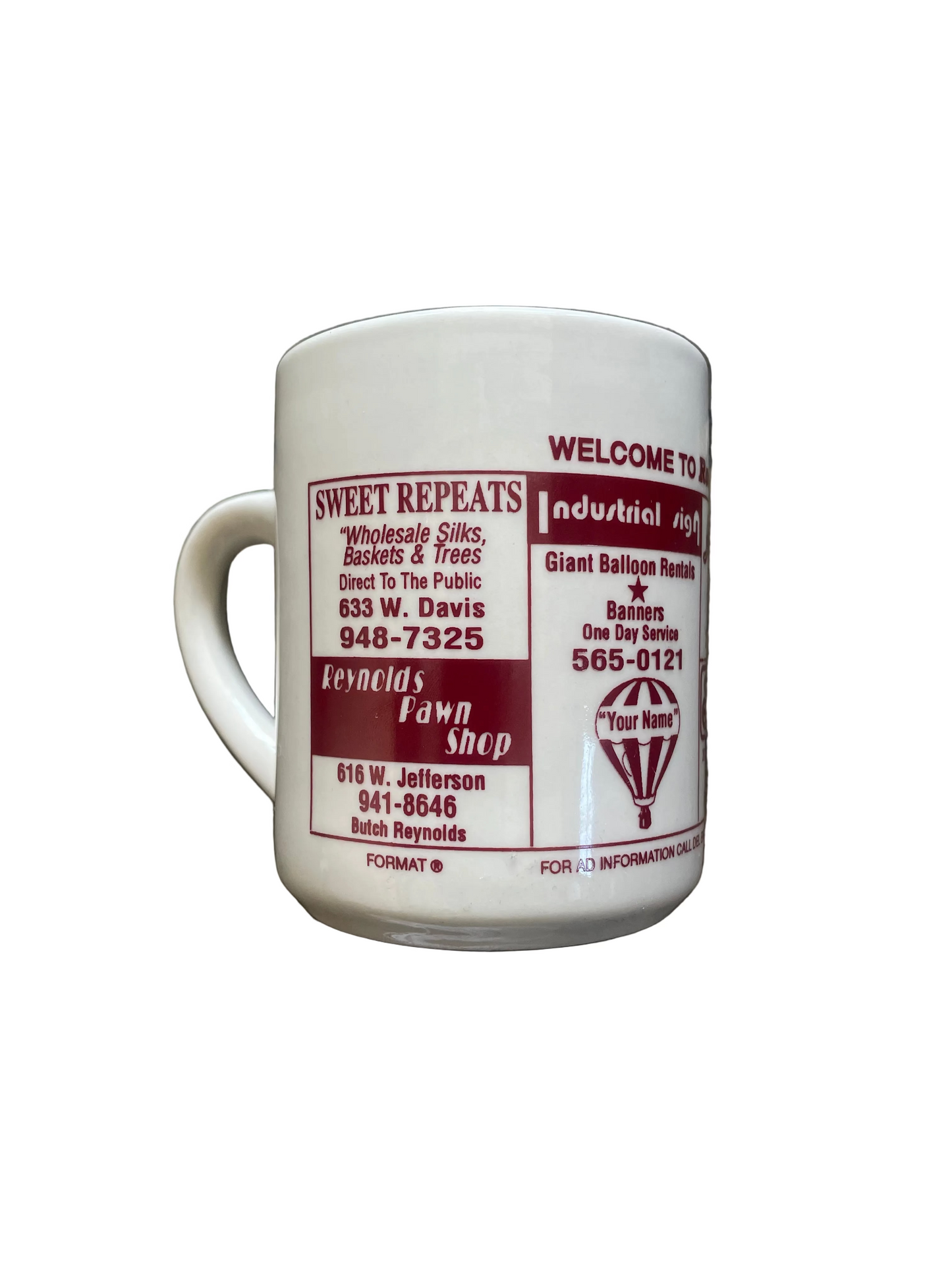 Ceramic Rosemarie's Ad Mug