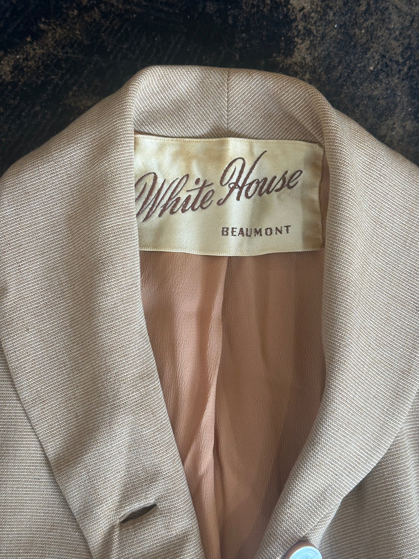 Tan Dress Blazer