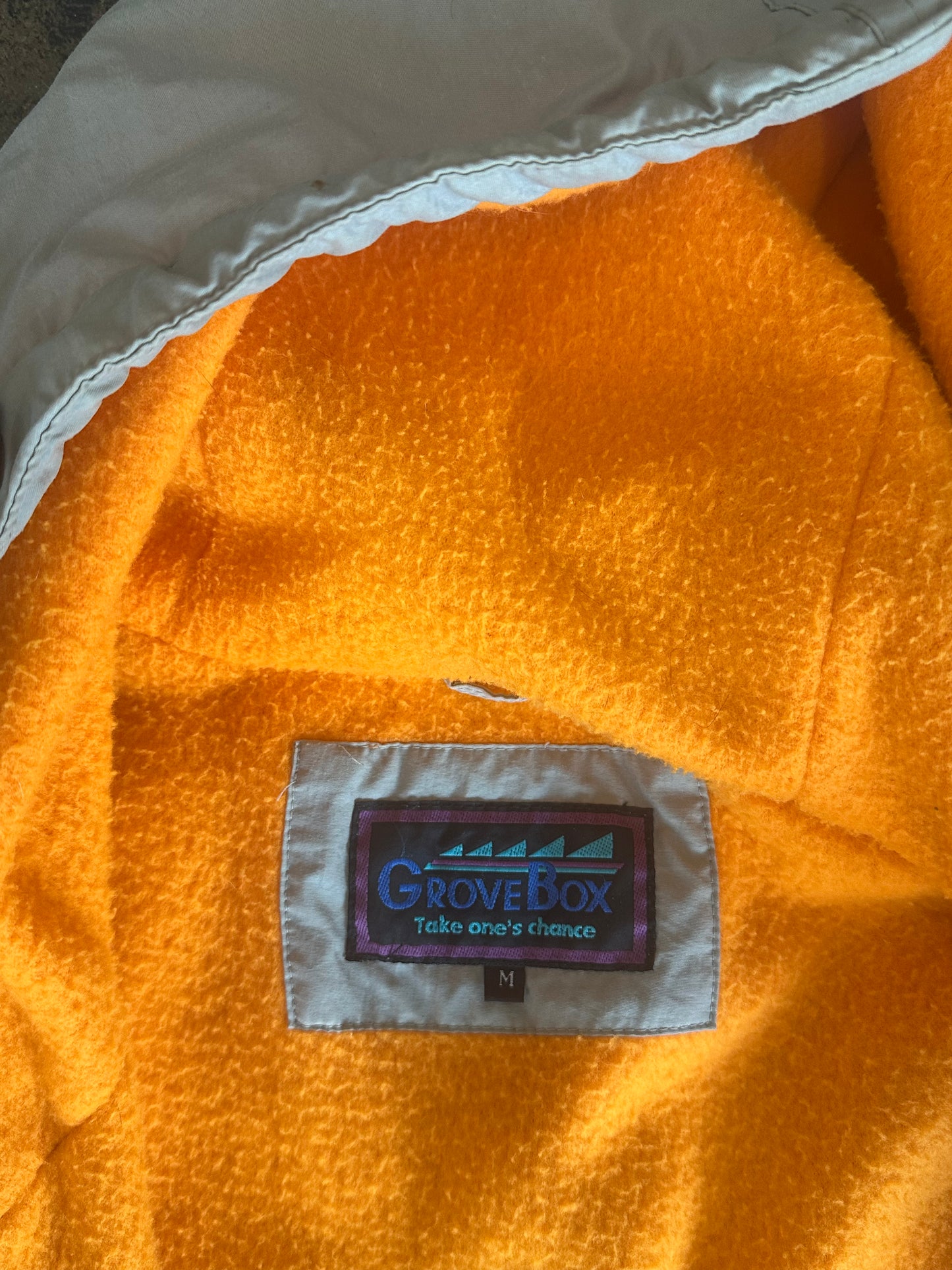 Light Gray Fleece Lined Outdoors Coat