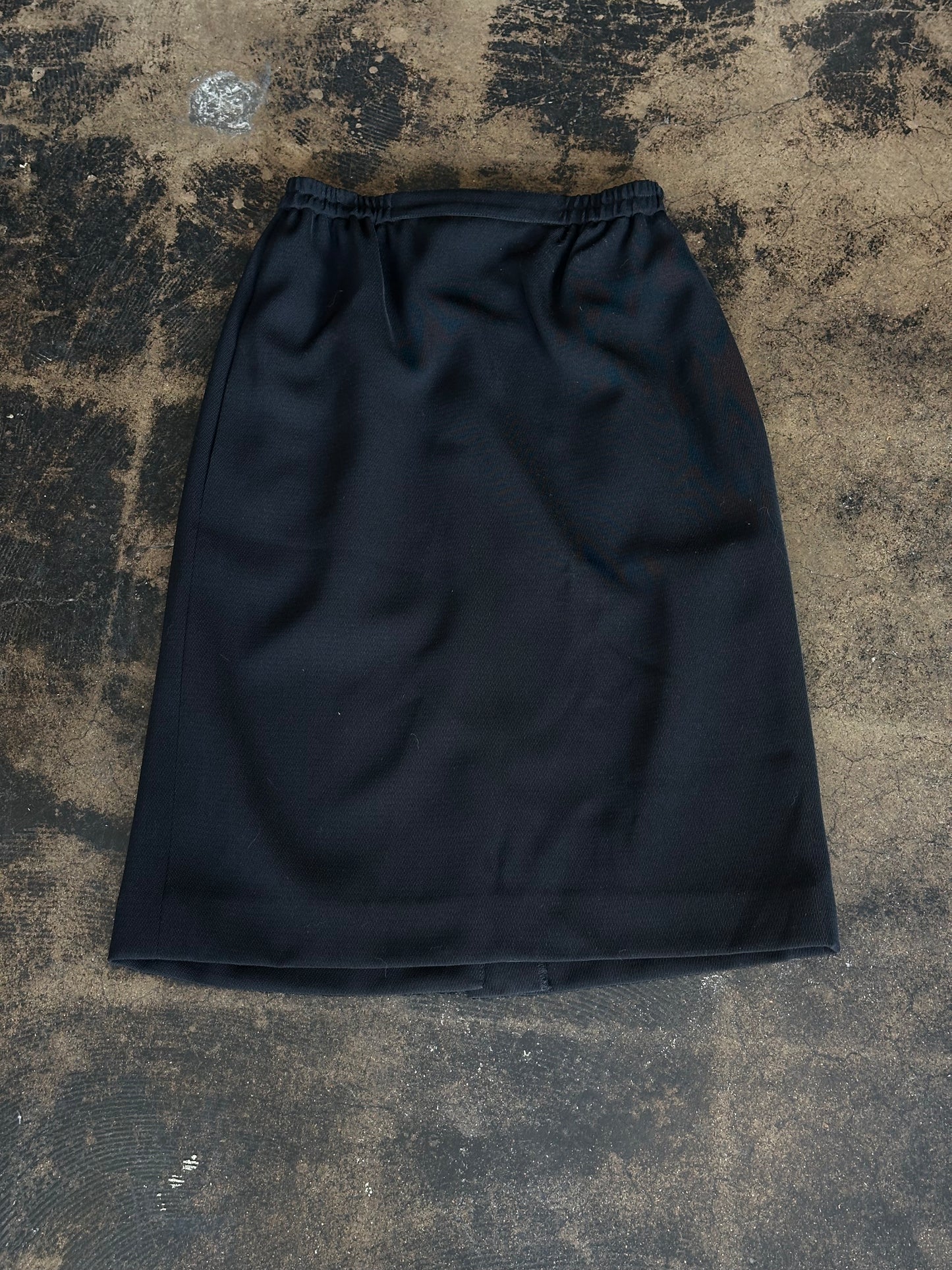 Black Midi Skirt