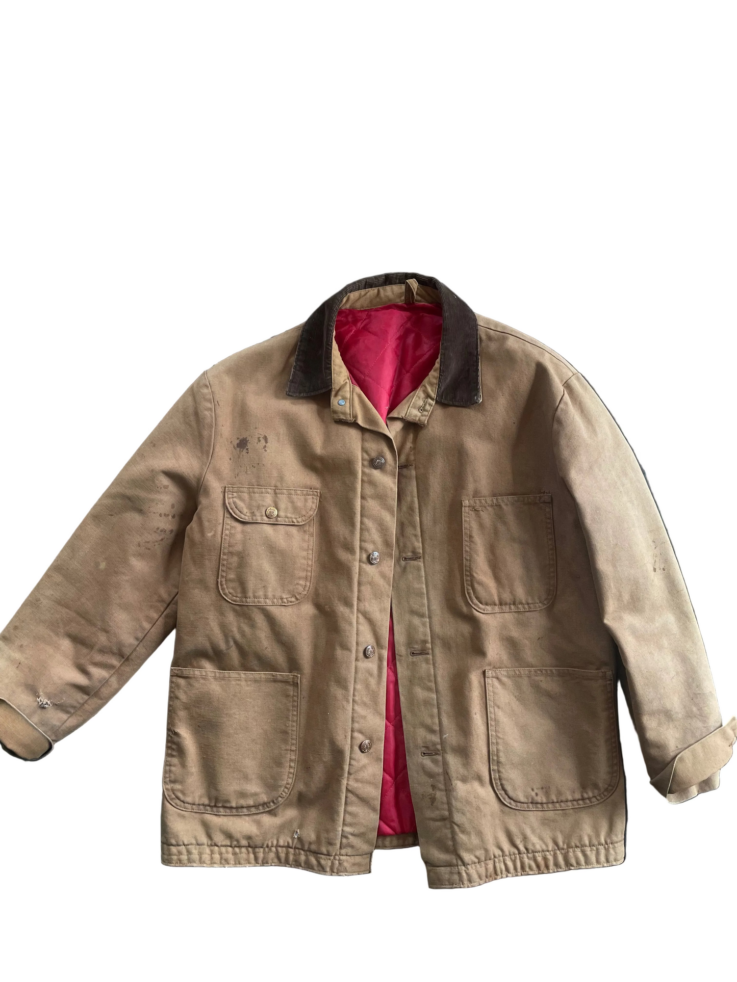 Brown Blue Bell Utility Coat