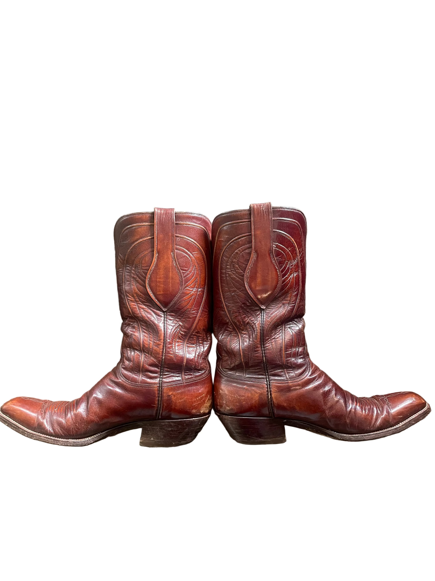 Warm Brown Lucchese Cowboy Boots