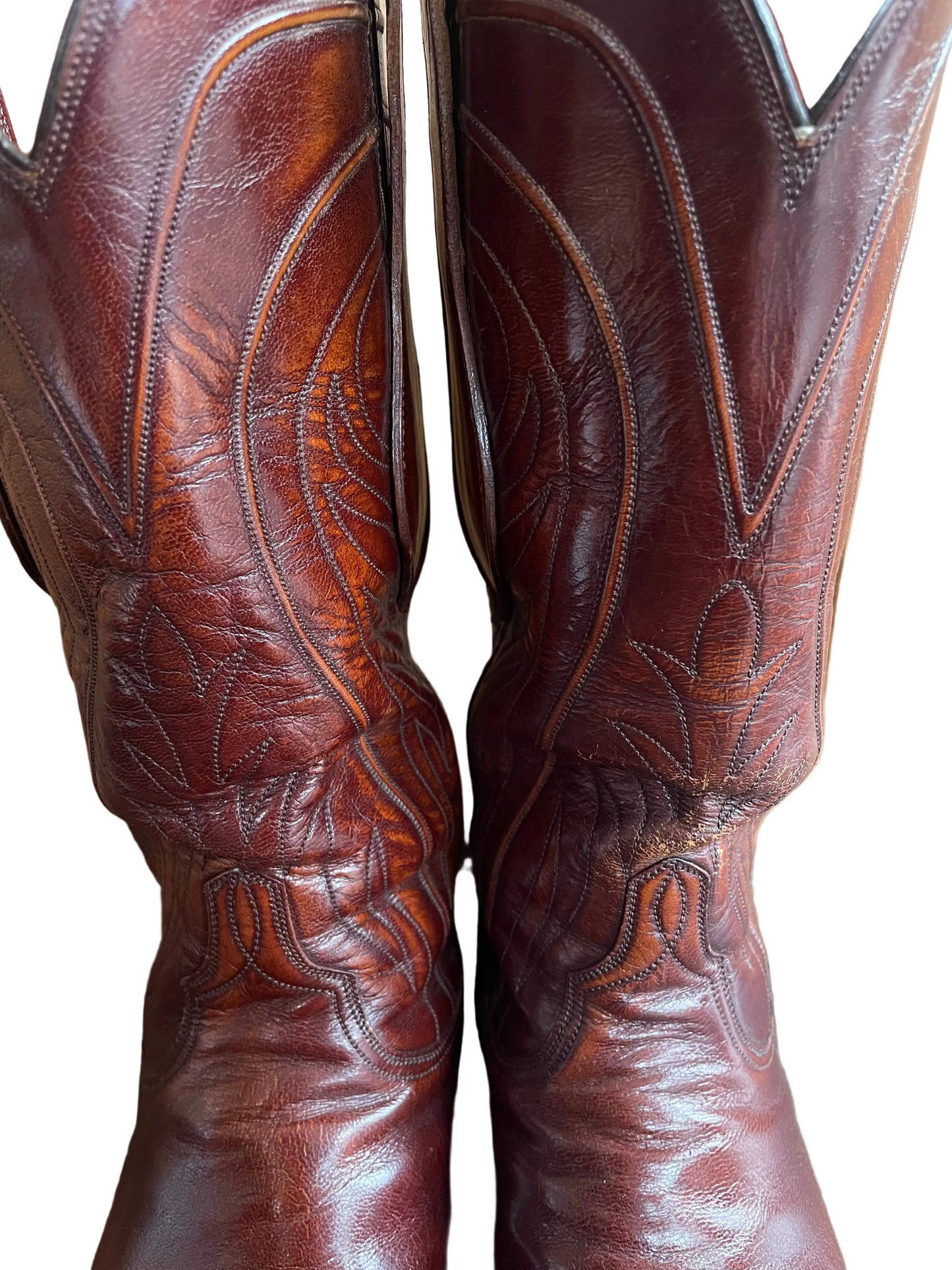 Warm Brown Lucchese Cowboy Boots