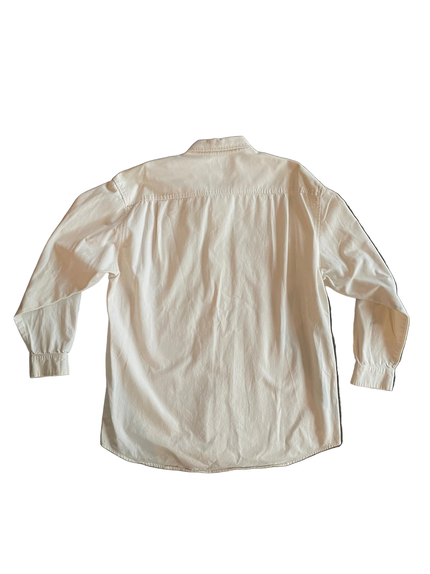 Cream Guess Button Up