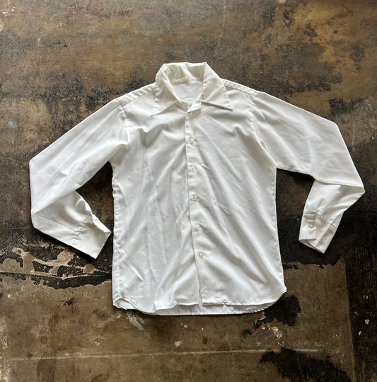 White Work Button Up