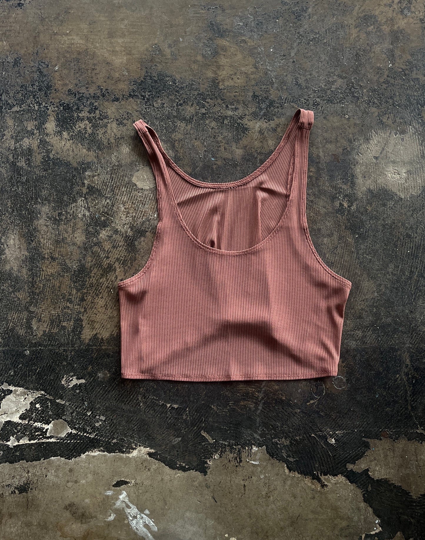 Alo Terracotta Mesh Tank