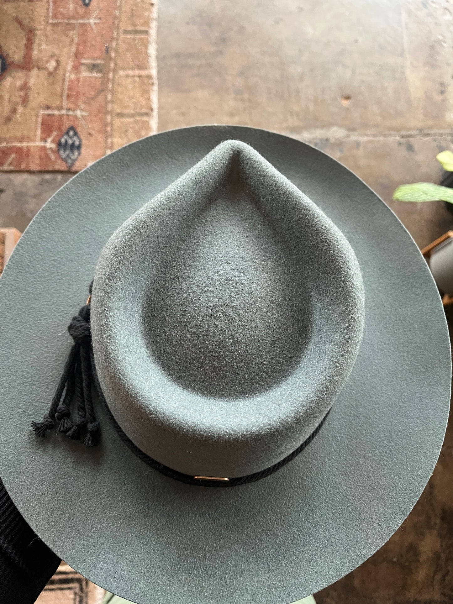 American Hat Makers Green Wool Hat
