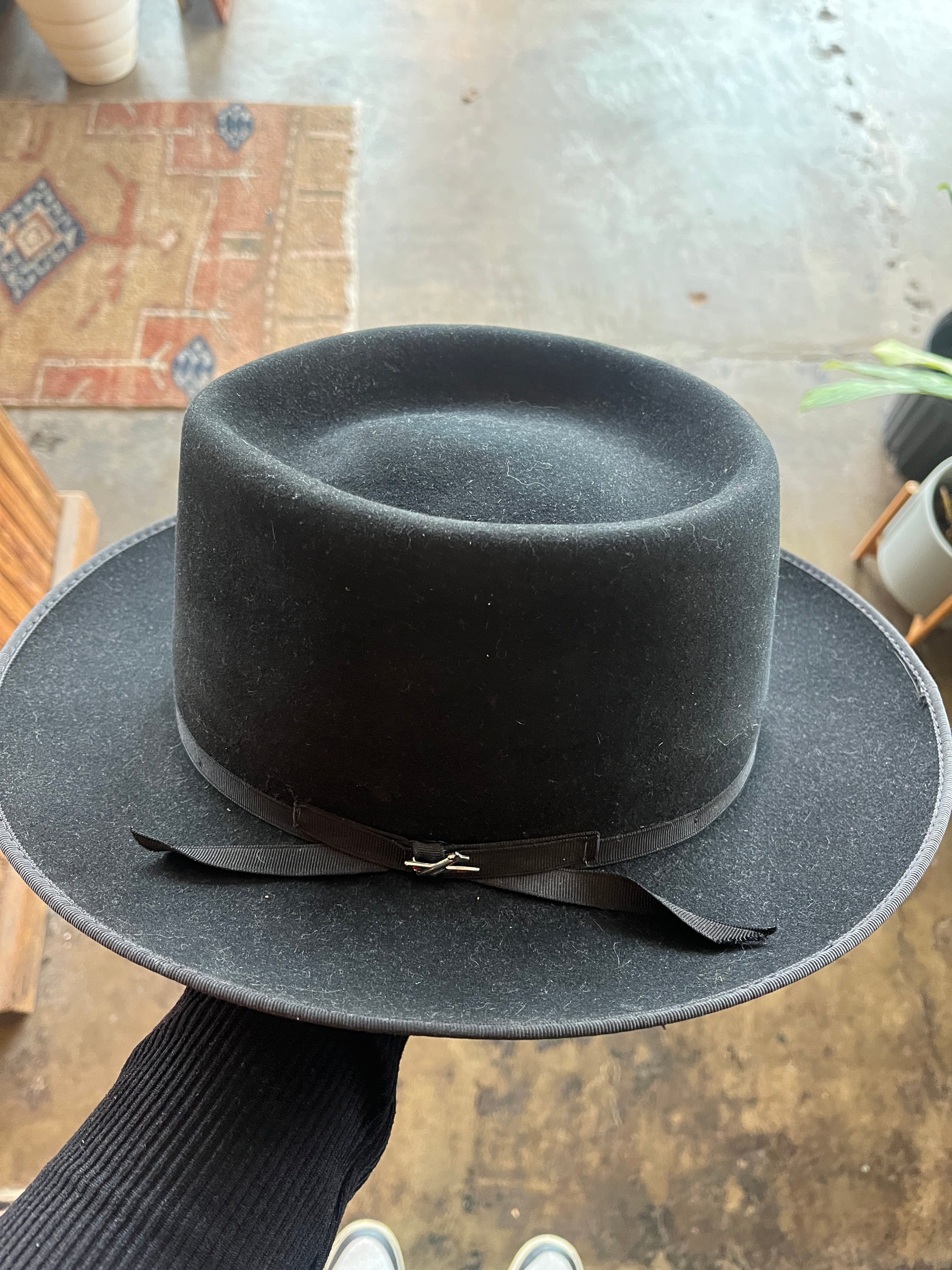 Black Stetson Stratoliner Hat