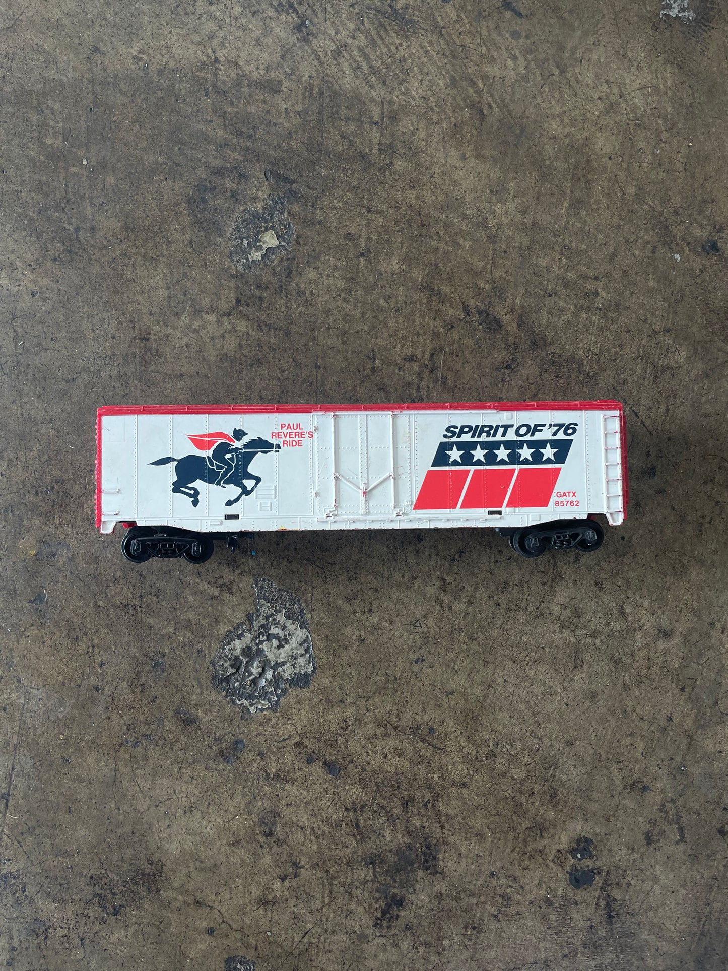 Spirit of the 76 Toy Train