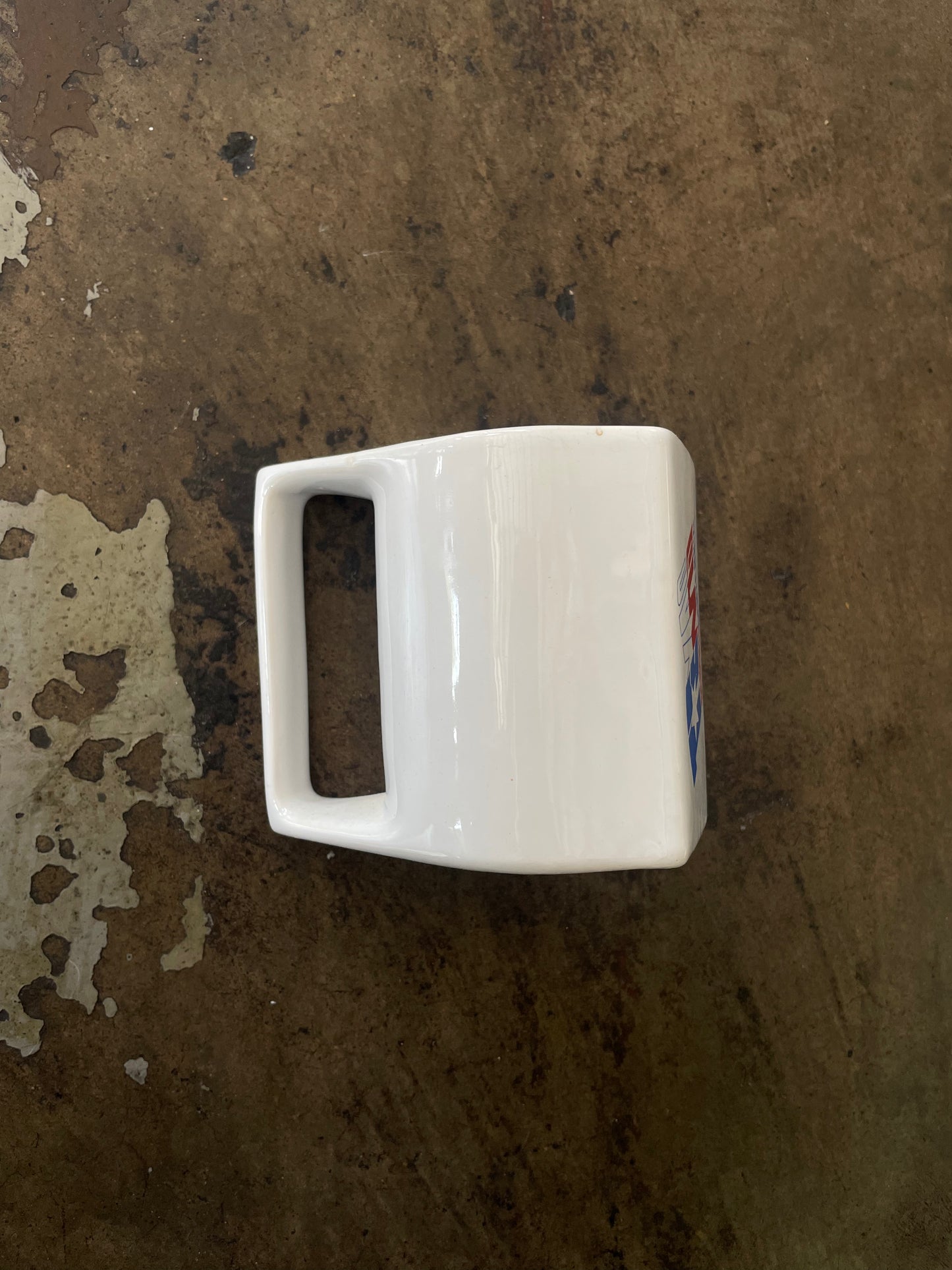 White Texas Sesquicentennial Mug