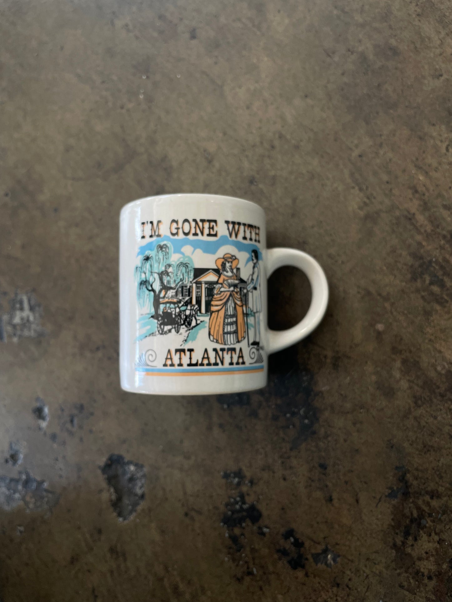 Mini Ceramic Souvenir Mugs