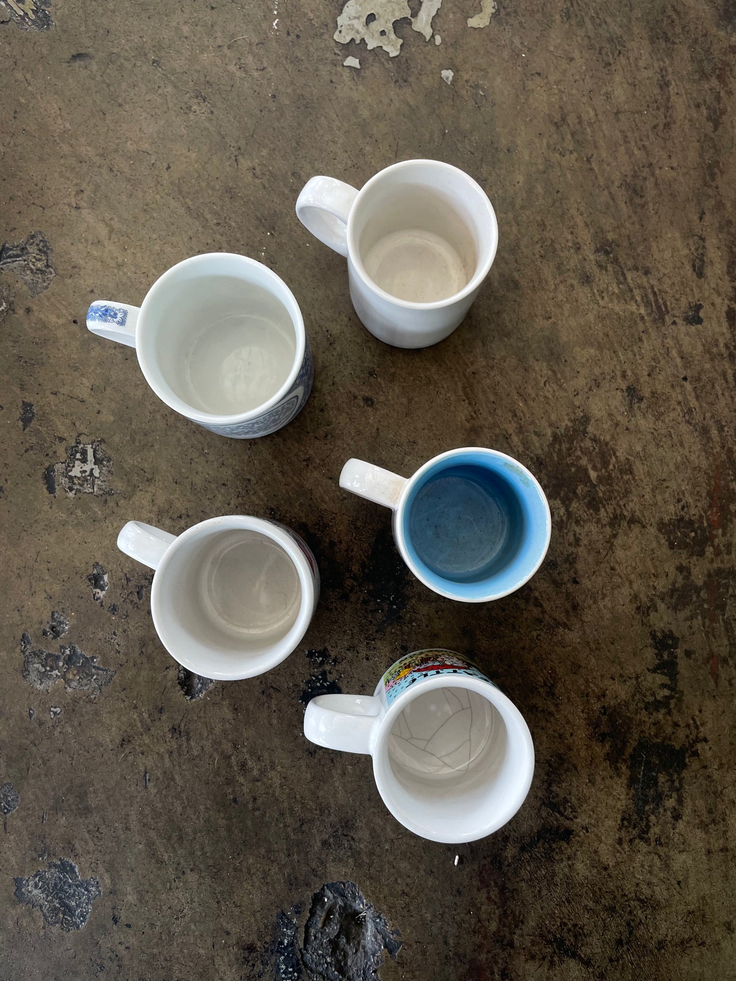 Mini Ceramic Souvenir Mugs