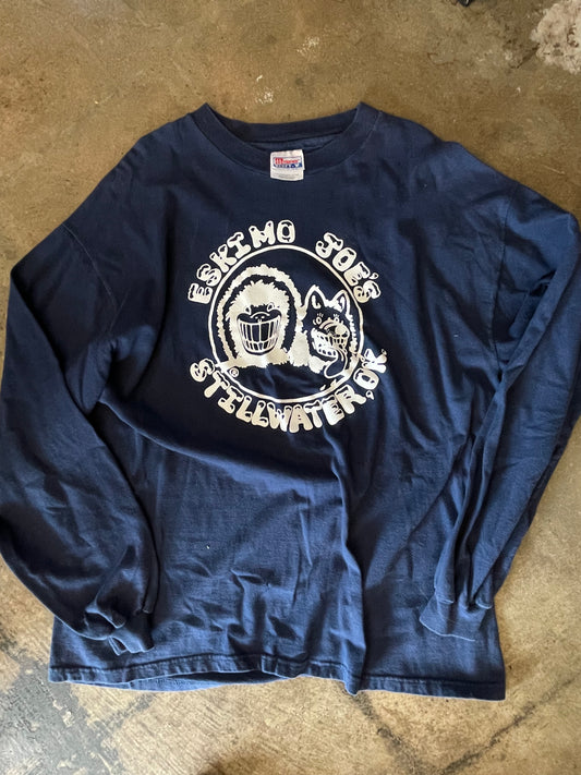 Eskimo Joe's Navy Long Sleeve Tee