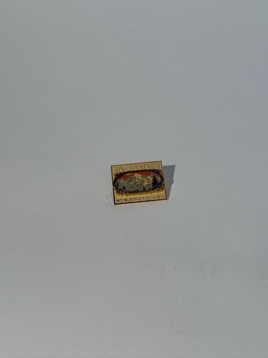 Mt. McKinney Club Member Alaska Pin