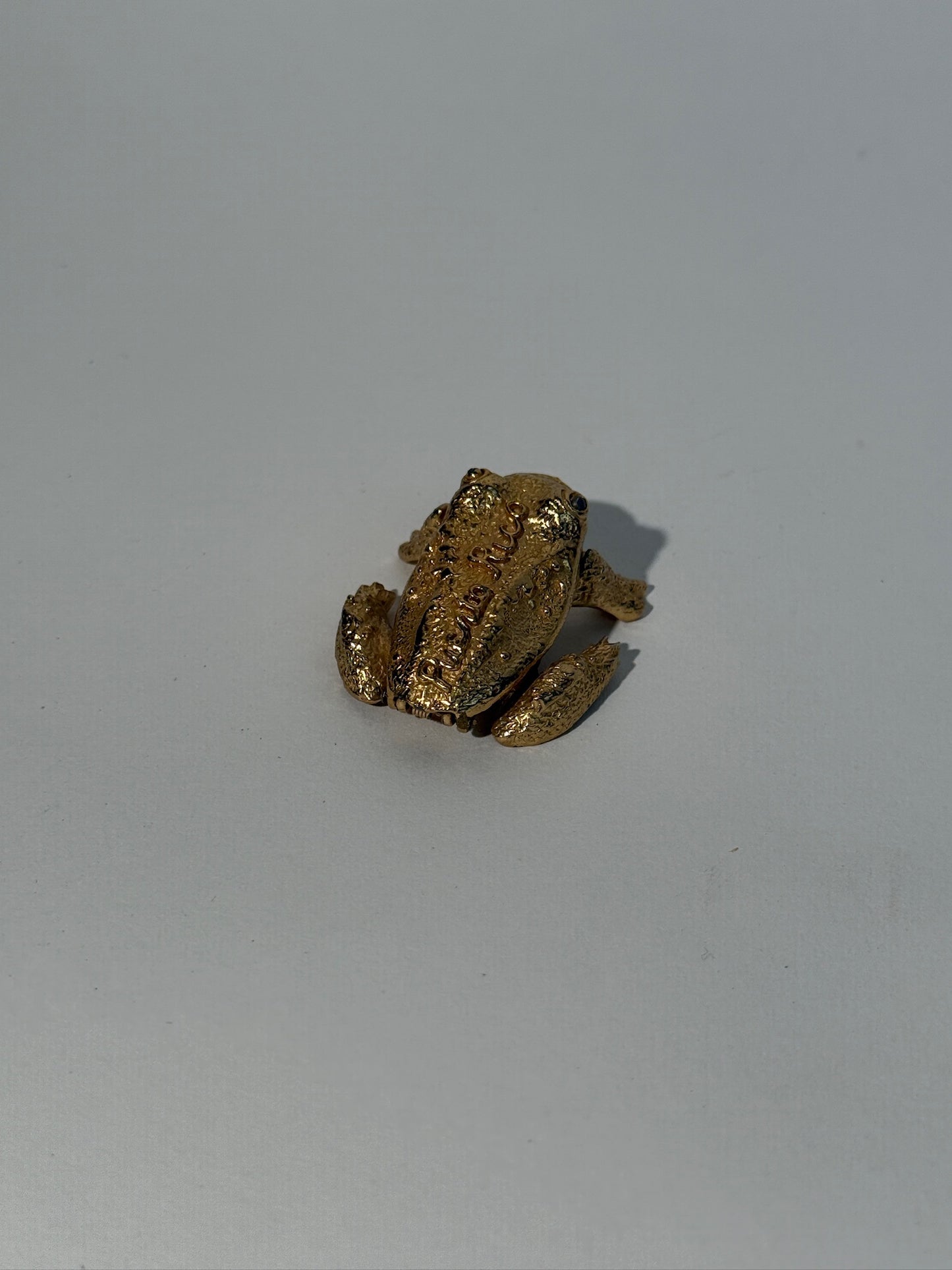 Brass Gold Toad Case