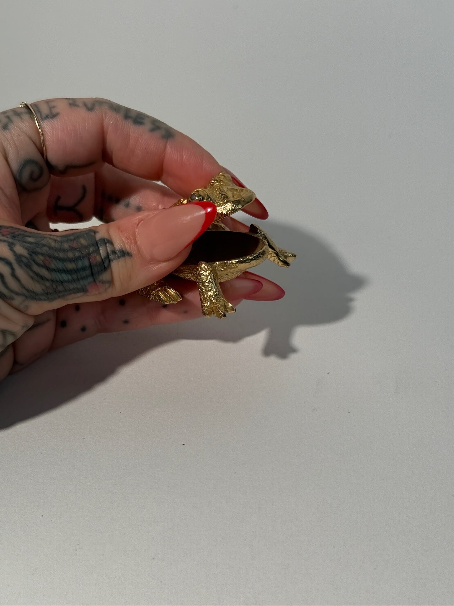 Brass Gold Toad Case