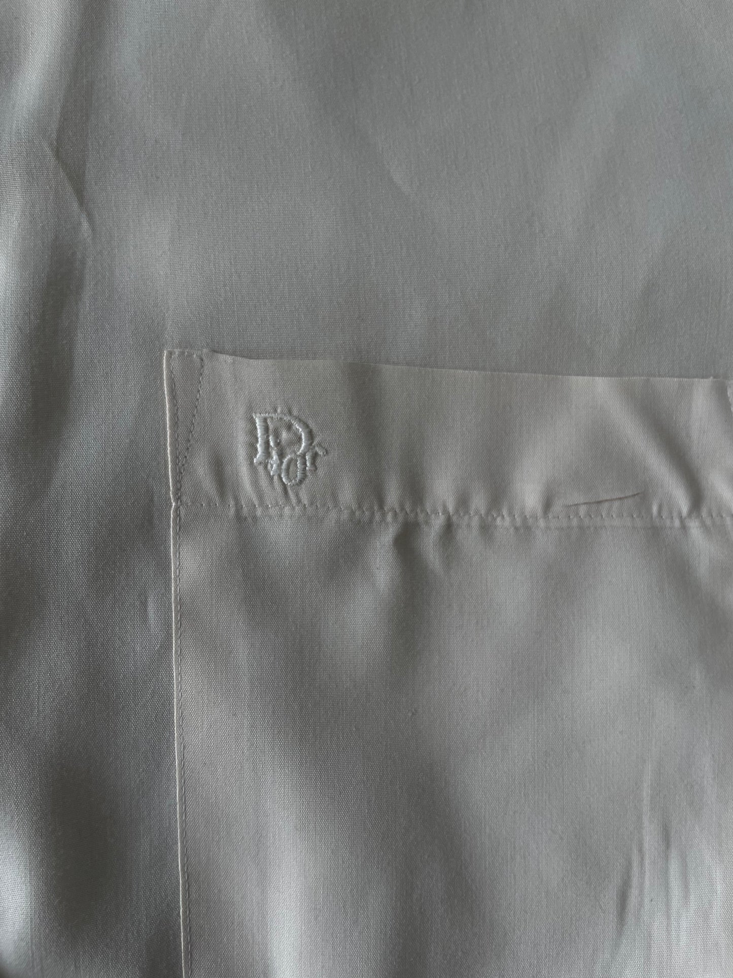 Cream Christian Dior Button Up