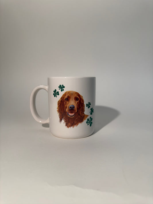 Clover + Irish Setter Mug