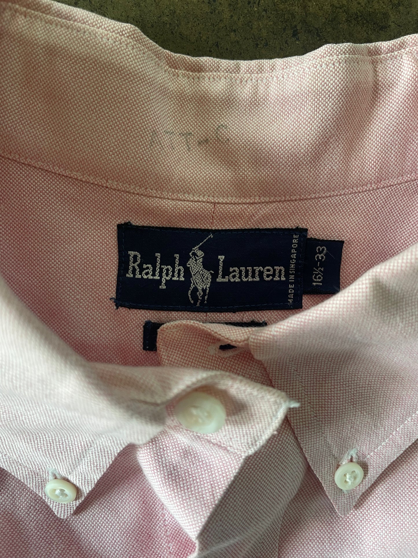 Ralph Lauren Pink Button Up