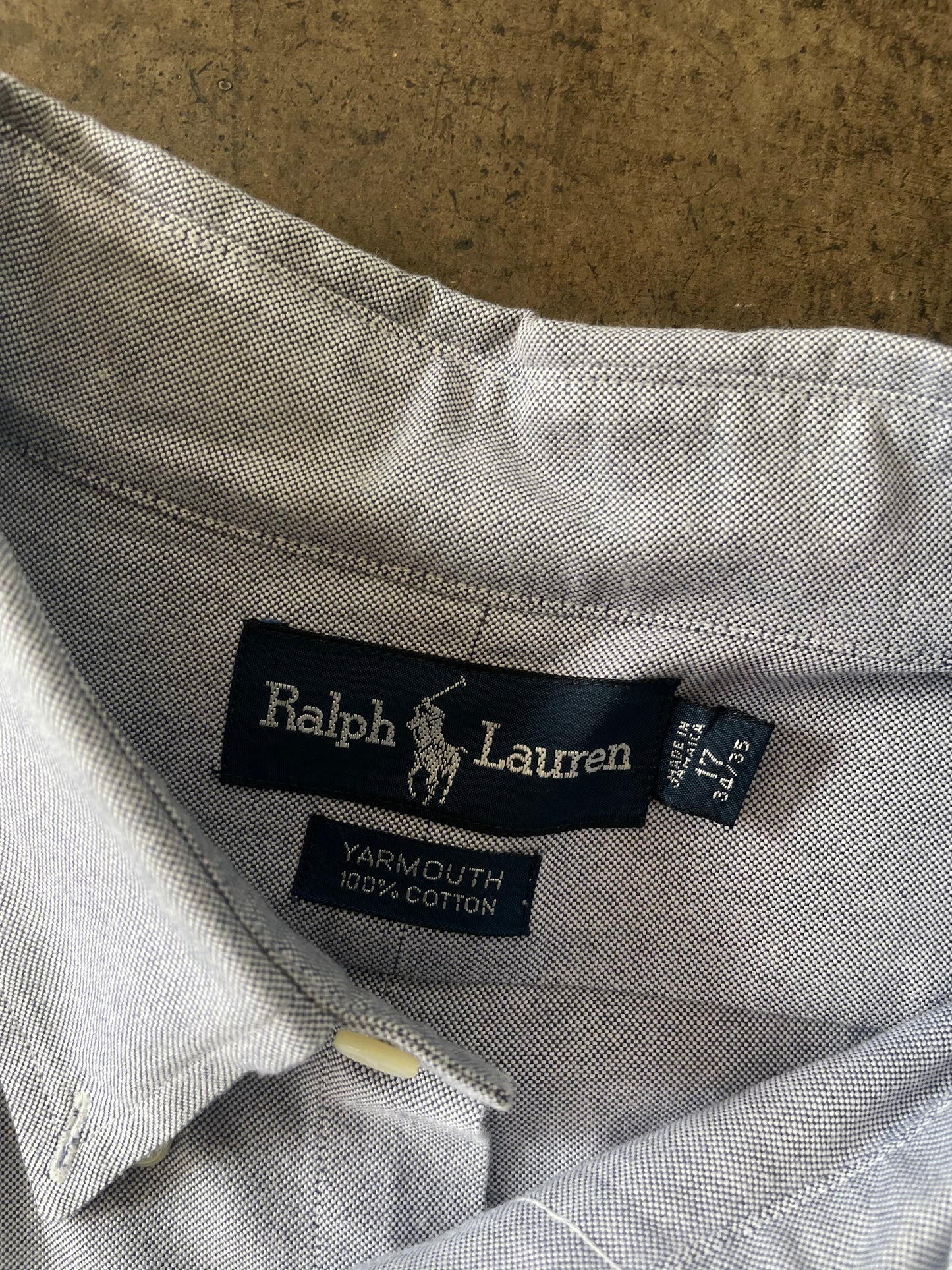 Ralph Lauren Blue Varmouth Button Up