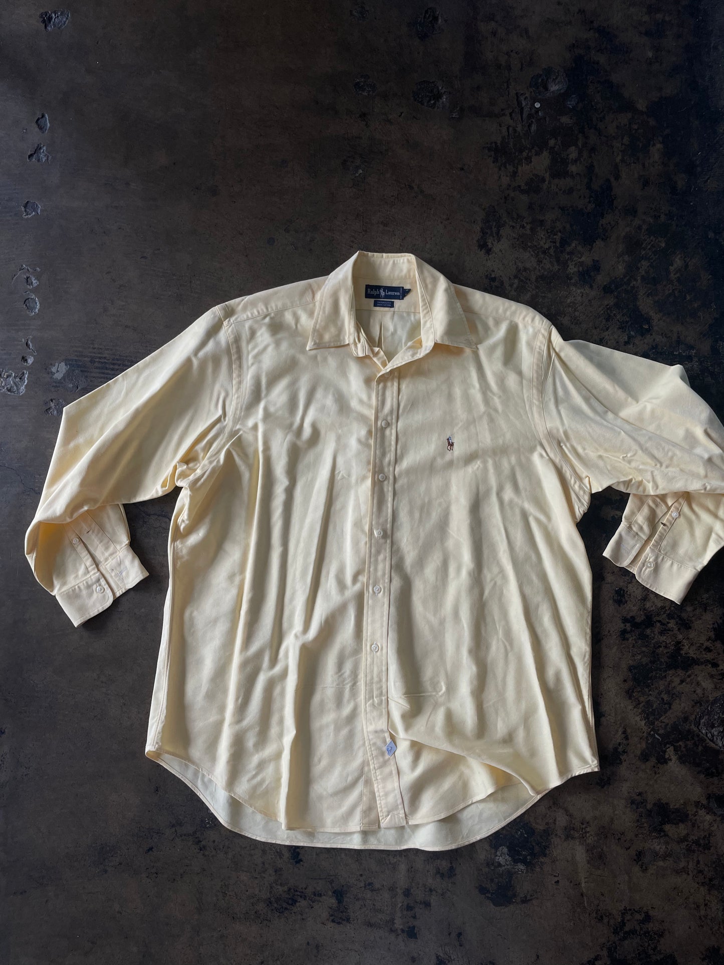 Ralph Lauren Yellow Varmouth Button Up