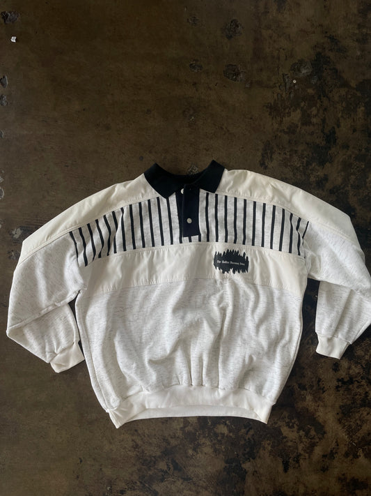 Dallas Morning News Collared Sweater