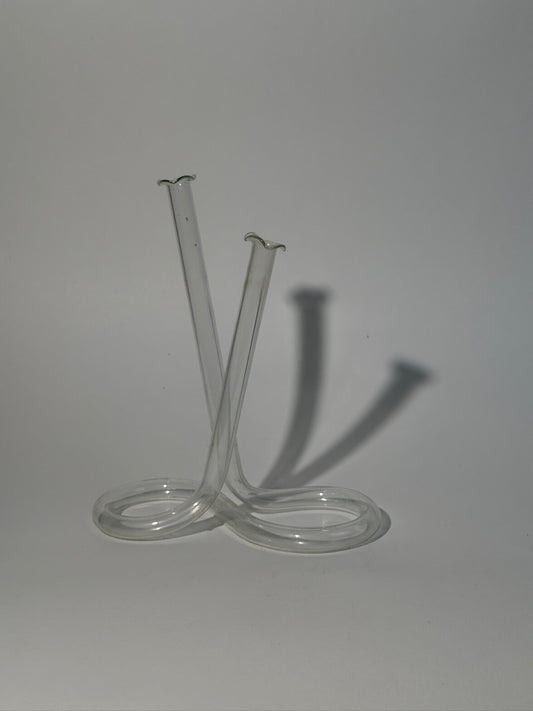 Clear Tube Bud Vase