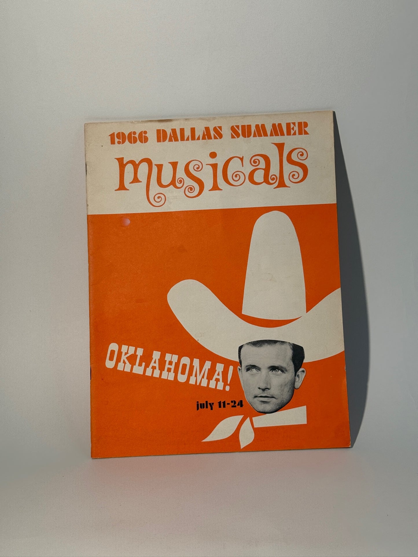 Oklahoma! 1966 Dallas Musical Program
