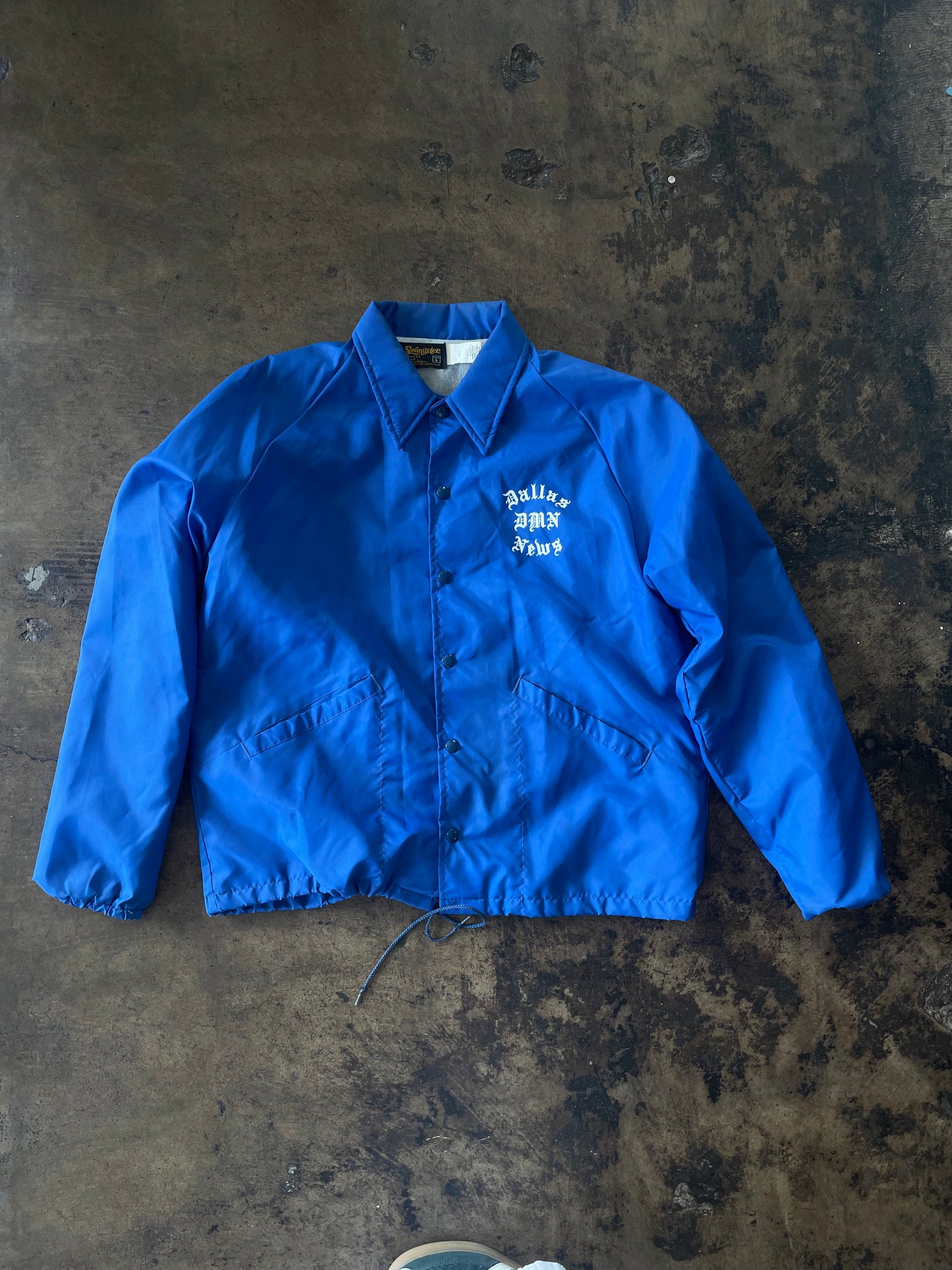 Blue Dallas Morning News Jacket