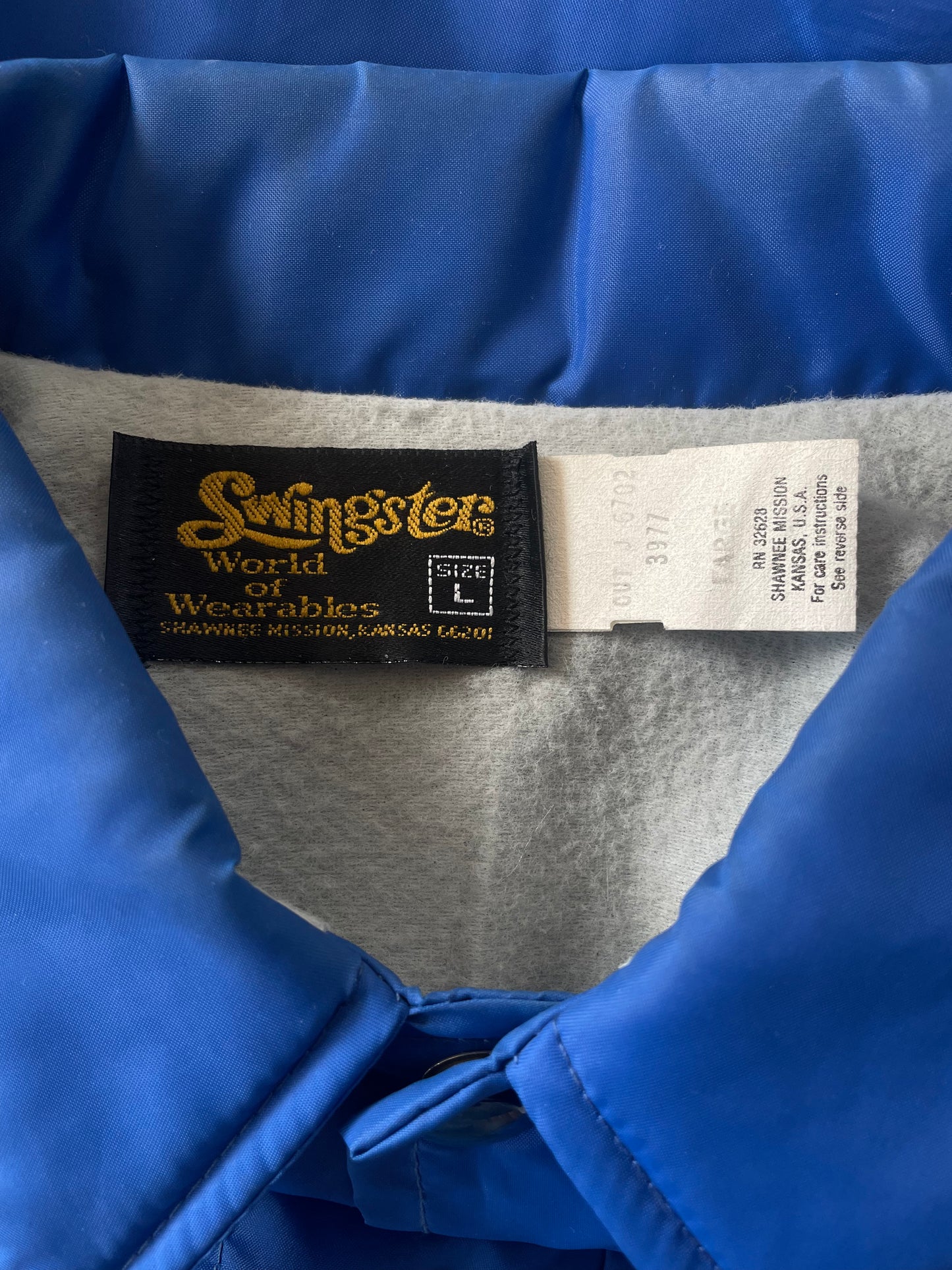 Blue Dallas Morning News Jacket