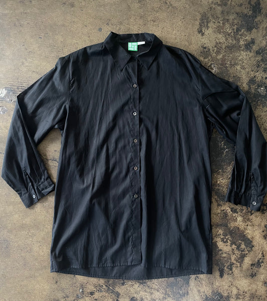 Manuel Canovas Black Button Up