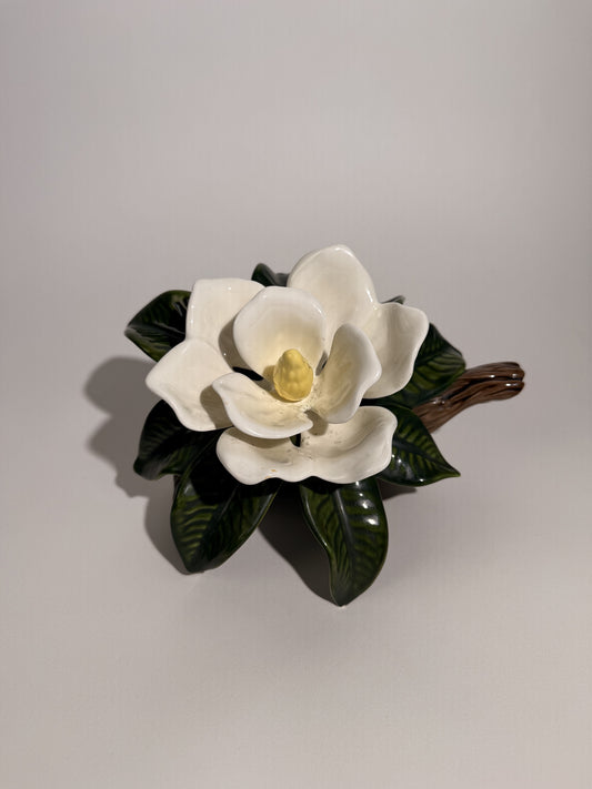 Handmade Ceramic Magnolia Centerpiece