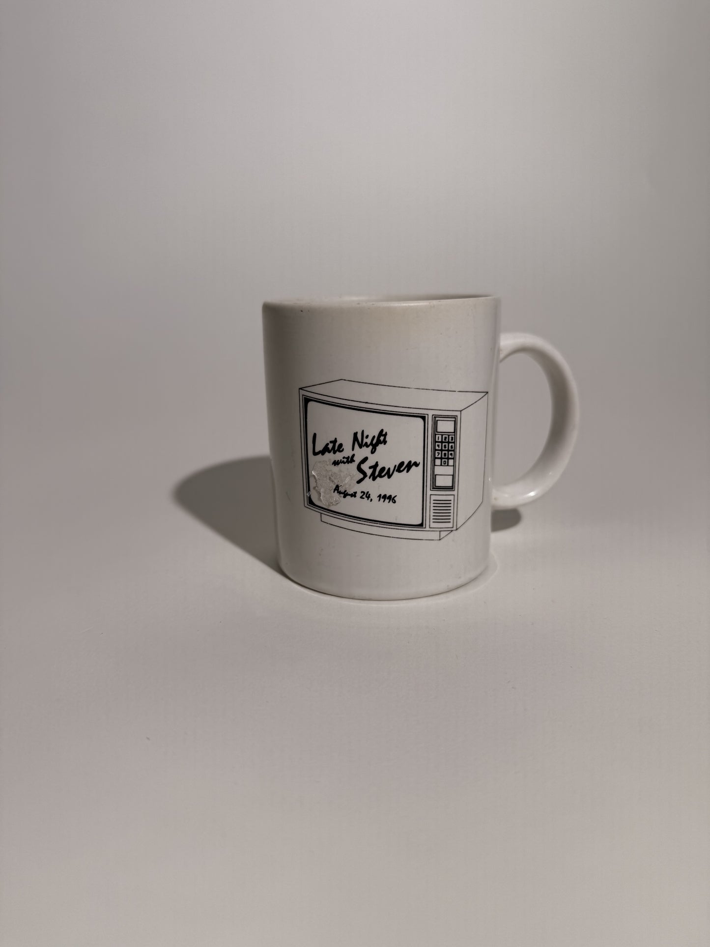 1996 Late Night with Steven Ceramic Mug