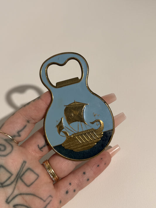 Sailing Ship Bottle Opener