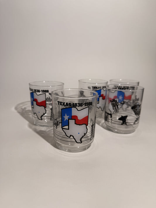 Texas 150th Anniversary Glassware