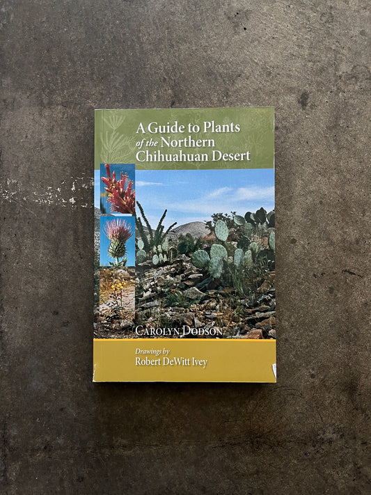"Guide to Plants of the Northern Chihuahuan Desert" Book