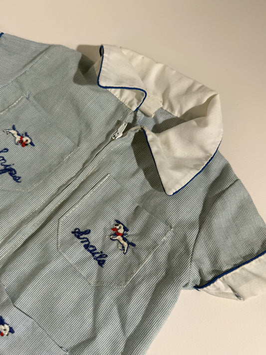 Infant Boys Puppy Onesie