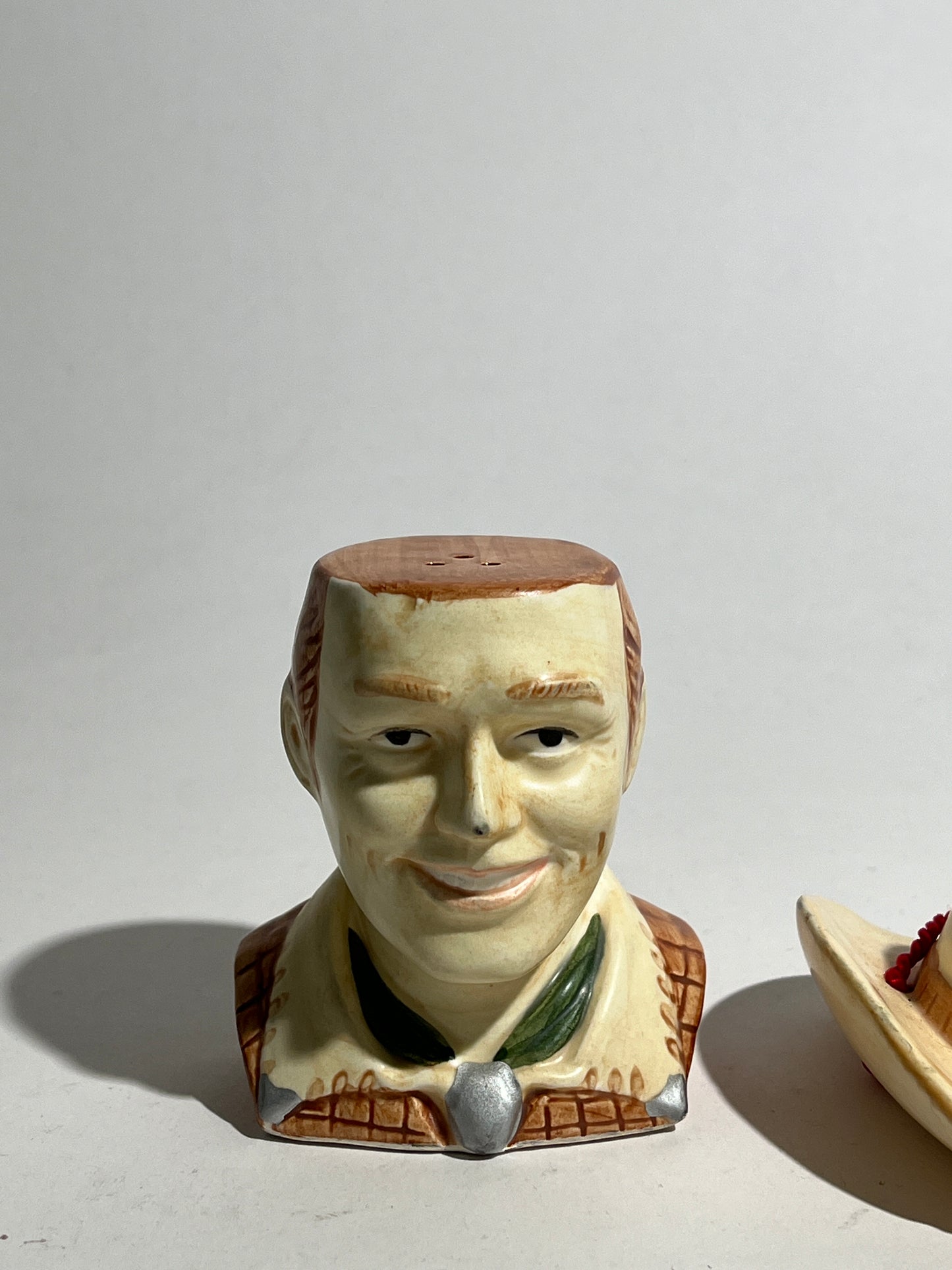 Cowboy Hat Salt + Pepper Shakers
