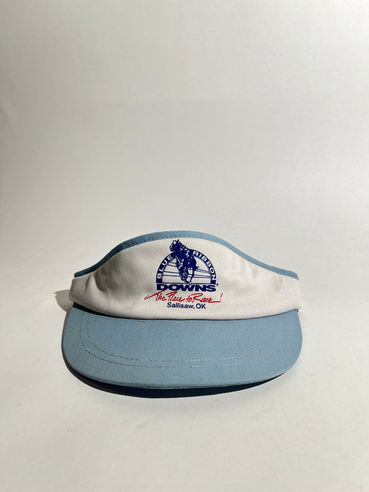 Blue Ribbon Downs OK Baby Blue Visor