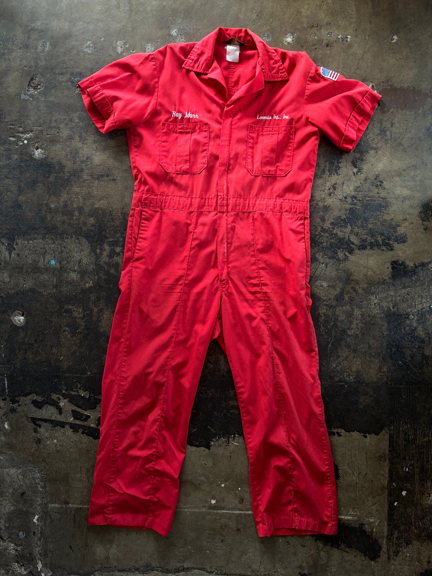 Red Loomis Coveralls