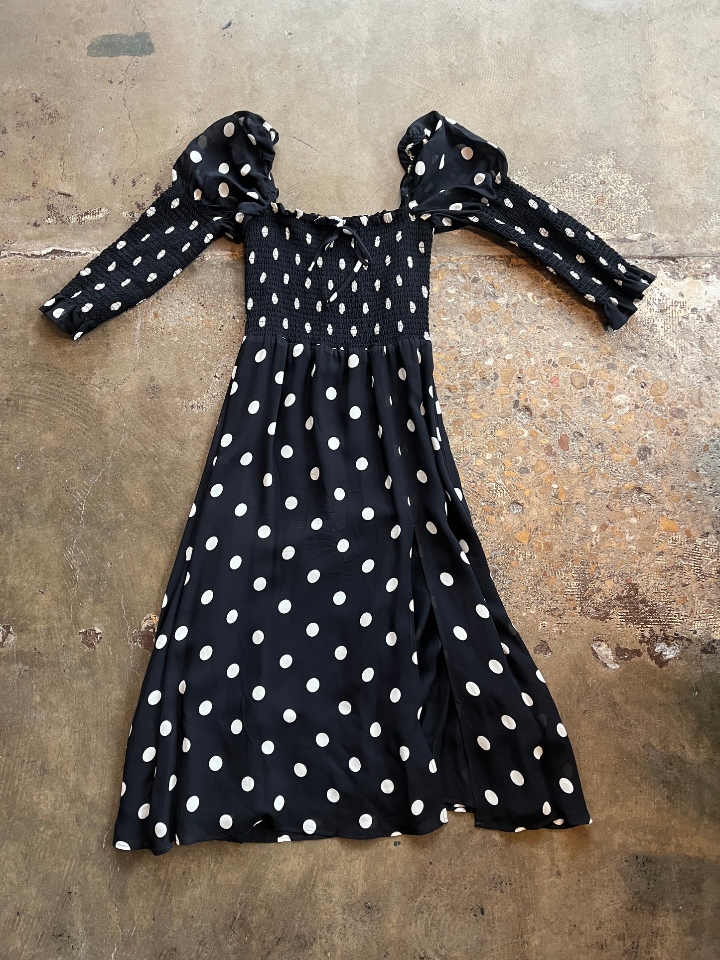 Reformation Polka Dot Dress