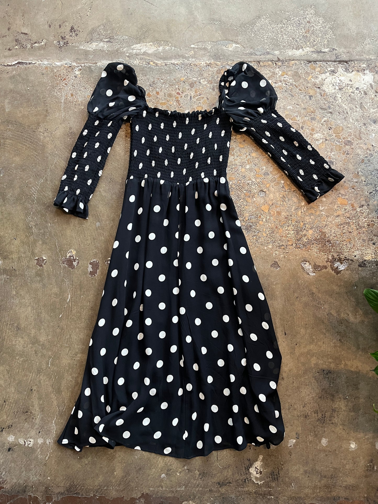 Reformation Polka Dot Dress