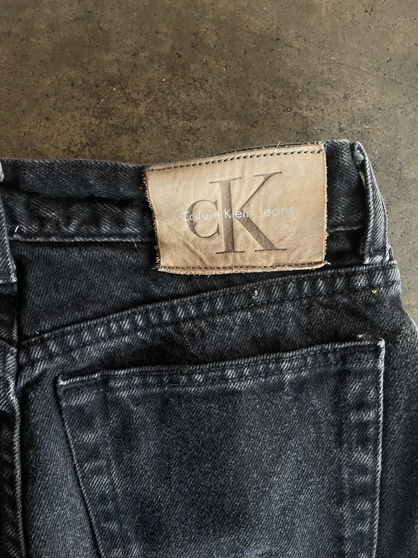 Faded Black Calvin Klein Jeans
