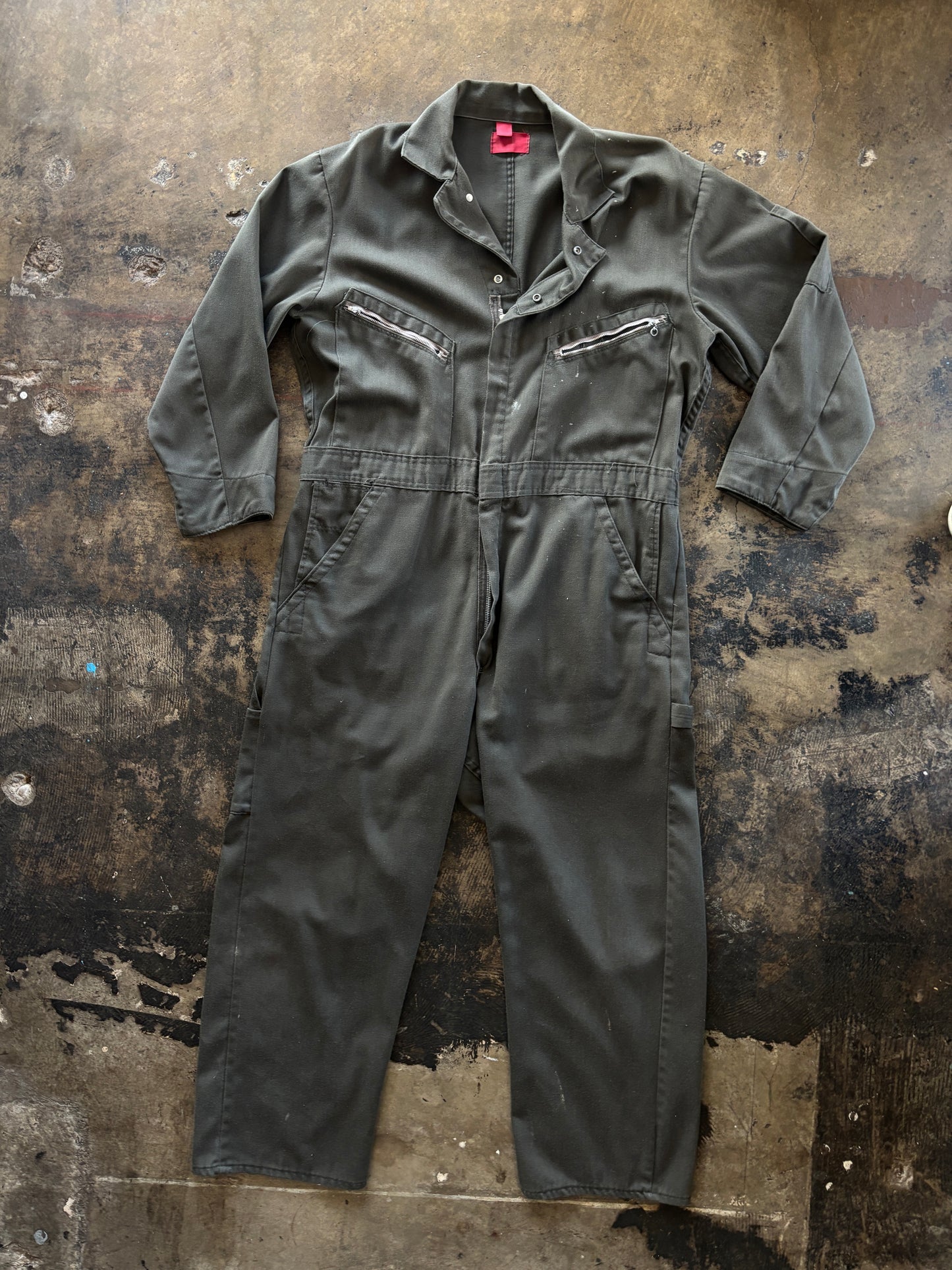 Olive Green Coveralls