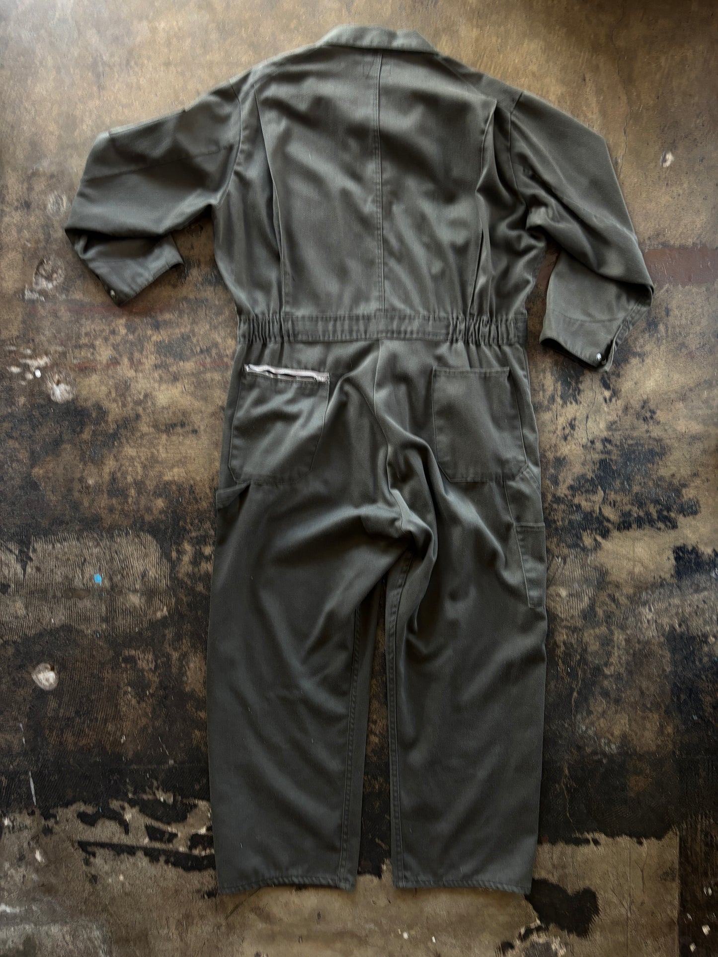 Olive Green Coveralls