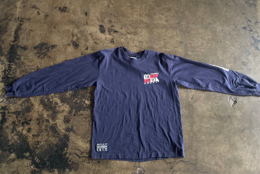 Navy Norway Helly Hanson Long Sleeve Tee