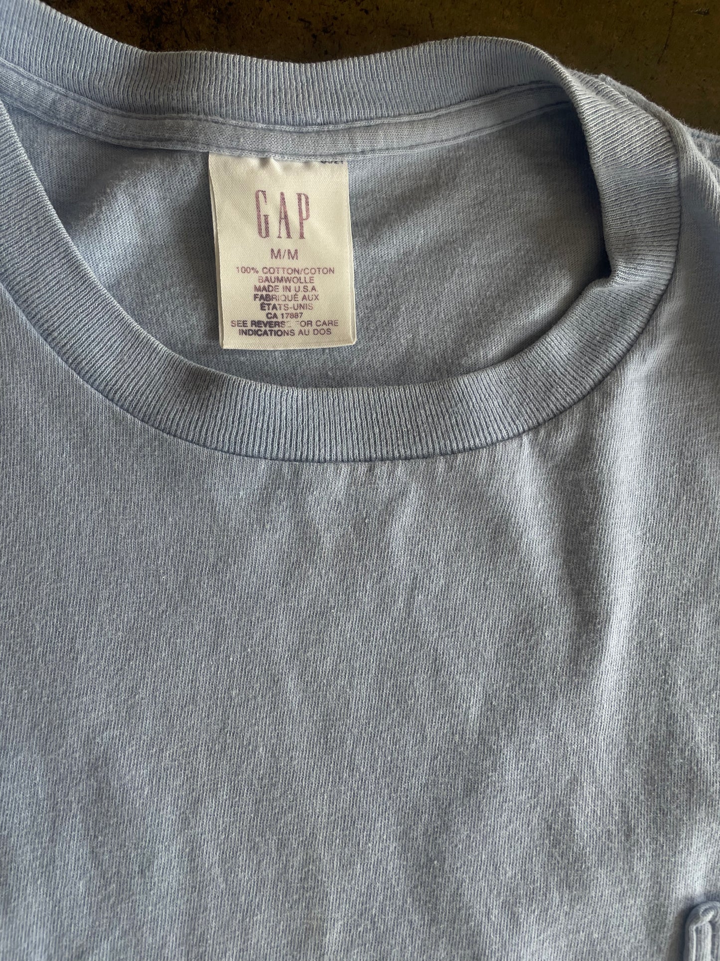 Gap Gray Pocket Tee