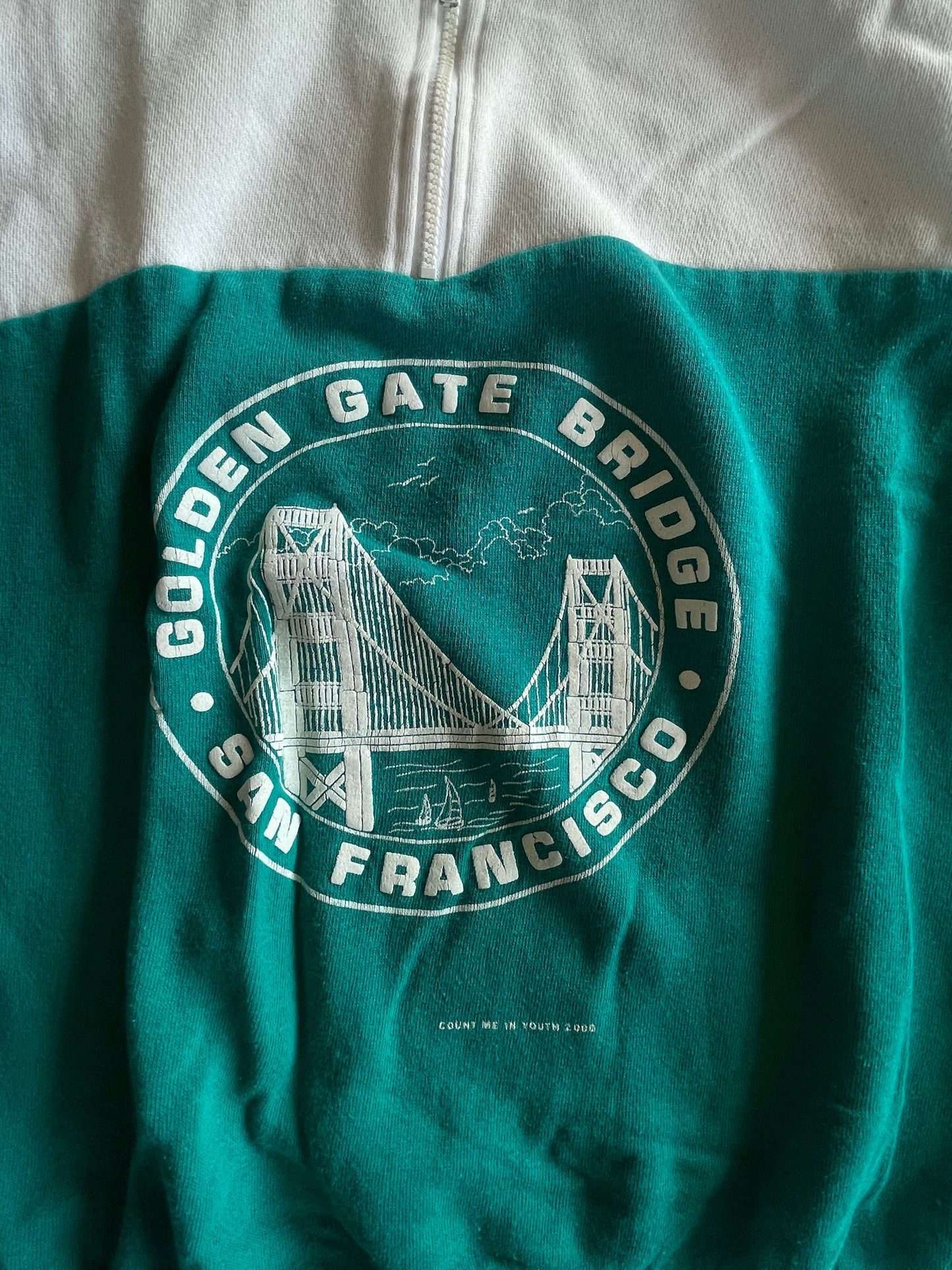 San Francisco Quarter Zip Sweater