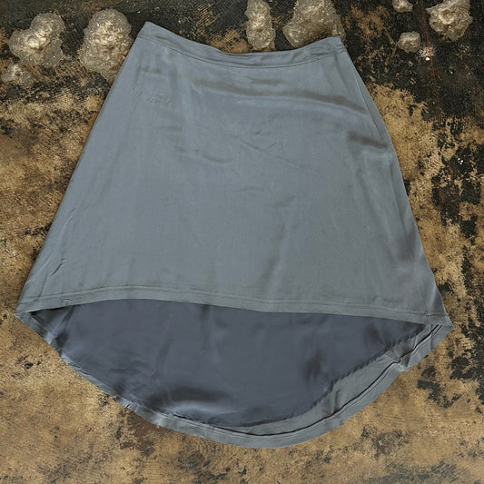 Gray Armani Asymetrical Skirt